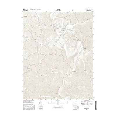 2016 Map of Booneville, 2016 Print