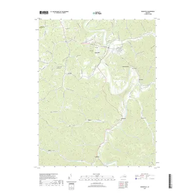 2019 Map of Booneville, 2019 Print