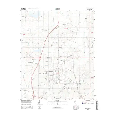 2015 Map of Booneville, 2015 Print