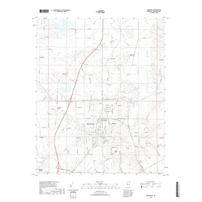 2018 Map of Booneville, 2018 Print