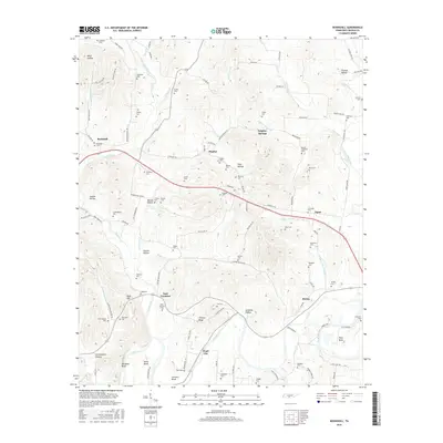 2016 Map of Boonshill, 2016 Print