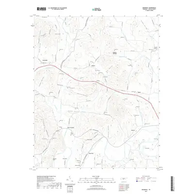 2019 Map of Boonshill, 2019 Print
