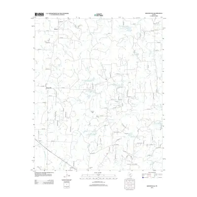 2013 Map of Boonsville, 2013 Print
