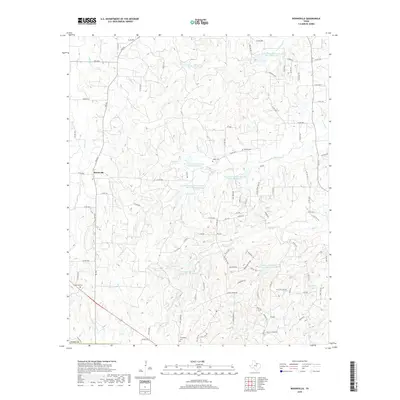 2019 Map of Boonsville, 2019 Print