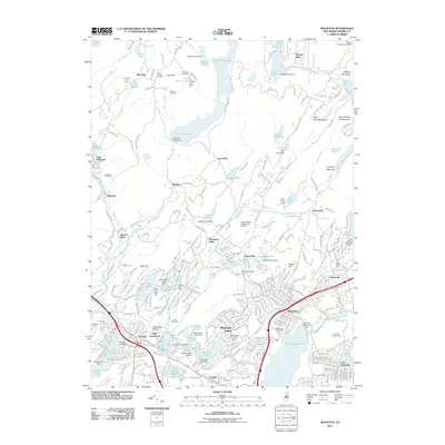 2011 Map of Boonton, 2011 Print