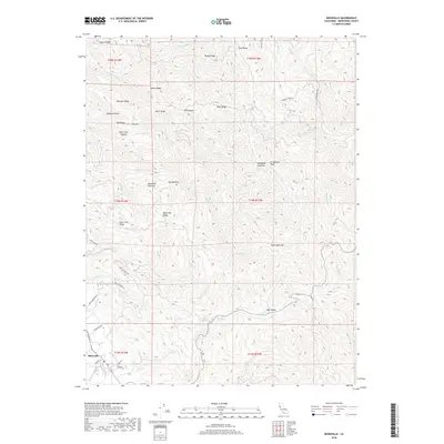 2018 Map of Boonville, 2018 Print