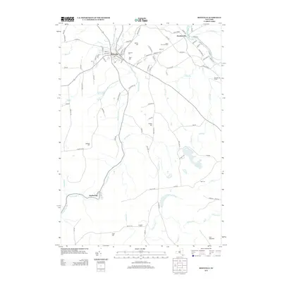 2013 Map of Boonville, 2013 Print