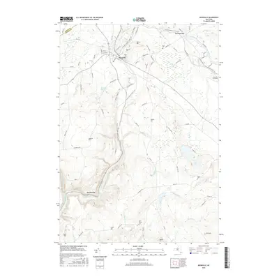 2016 Map of Boonville, 2016 Print