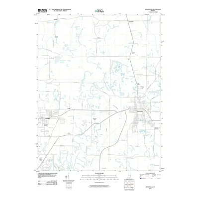 2010 Map of Boonville, 2010 Print