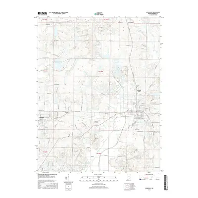 2016 Map of Boonville, 2016 Print