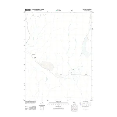 2012 Map of Boot Lake, 2012 Print