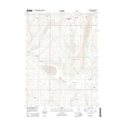 2015 Map of Boot Lake, 2015 Print