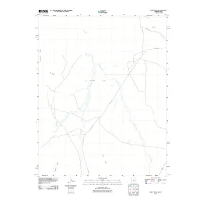 2011 Map of Boot Mesa, 2011 Print