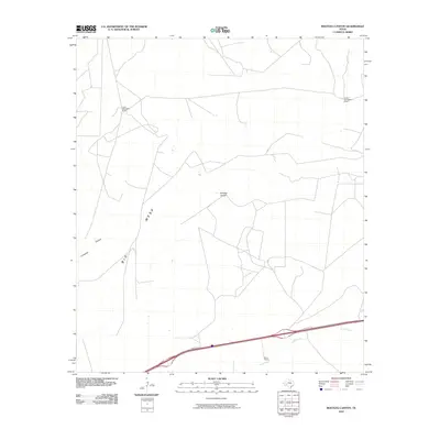 2010 Map of Bootleg Canyon, 2010 Print