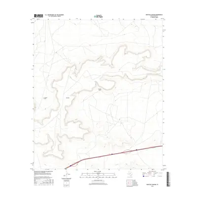 2016 Map of Bootleg Canyon, 2016 Print