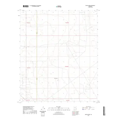 2020 Map of Bootleg Ridge, 2020 Print