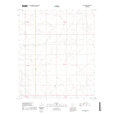 2023 Map of Bootleg Ridge, 2023 Print