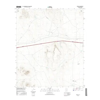 2016 Map of Boracho, 2016 Print