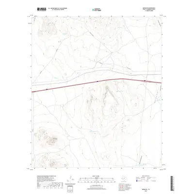 2019 Map of Boracho, 2019 Print