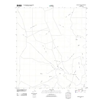 2010 Map of Boracho Peak, 2010 Print