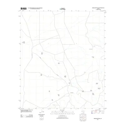 2012 Map of Boracho Peak, 2012 Print