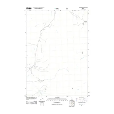 2011 Map of Borah Peak, 2011 Print