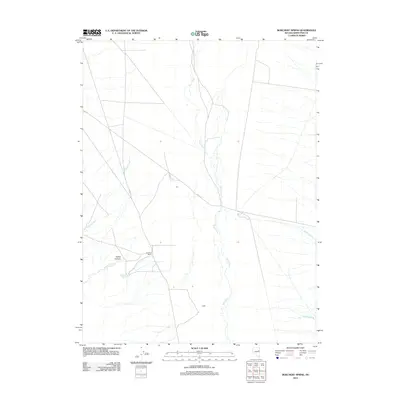 2012 Map of Borchert Spring, 2012 Print