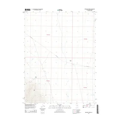 2014 Map of Borchert Spring, 2014 Print