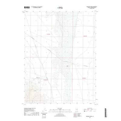 2018 Map of Borchert Spring, 2018 Print