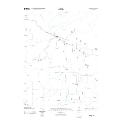 2013 Map of Borden, 2013 Print