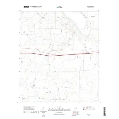 2019 Map of Borden, 2019 Print
