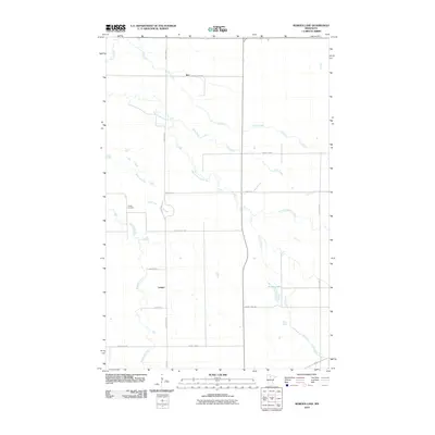 2010 Map of Borden Lake, 2010 Print
