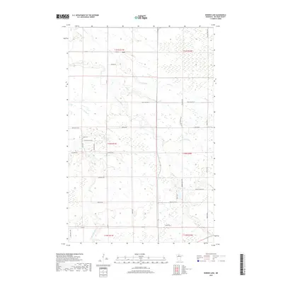 2019 Map of Borden Lake, 2019 Print