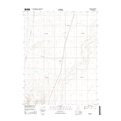 2014 Map of Borden, 2014 Print