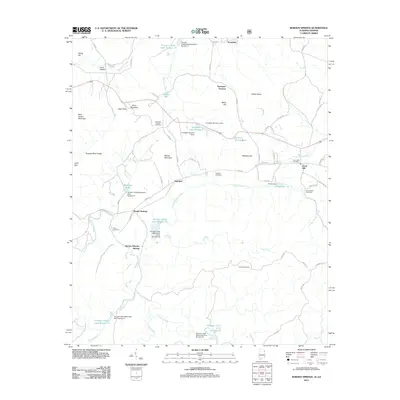 2011 Map of Borden Springs, 2011 Print