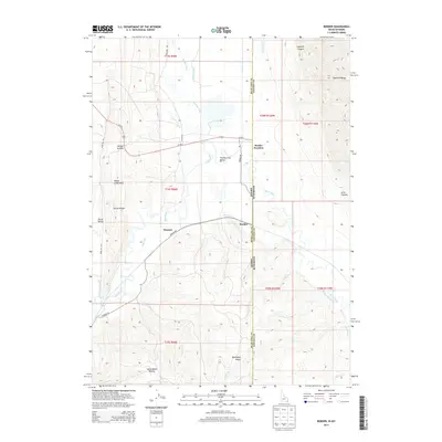 2013 Map of Border, 2013 Print