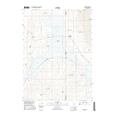 2017 Map of Border, 2017 Print