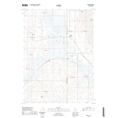 2020 Map of Border, 2020 Print