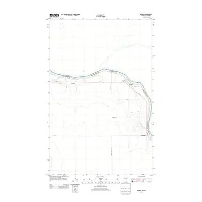 2013 Map of Border, 2013 Print