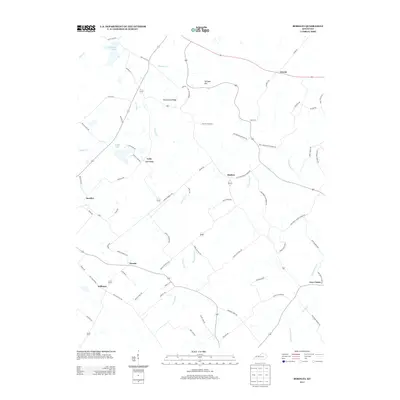 2013 Map of Bordley, 2013 Print