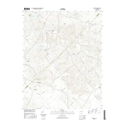 2016 Map of Bordley, 2016 Print