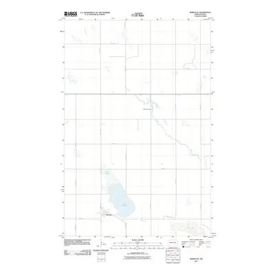 2011 Map of Bordulac, 2011 Print