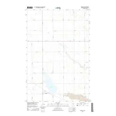 2014 Map of Bordulac, 2014 Print