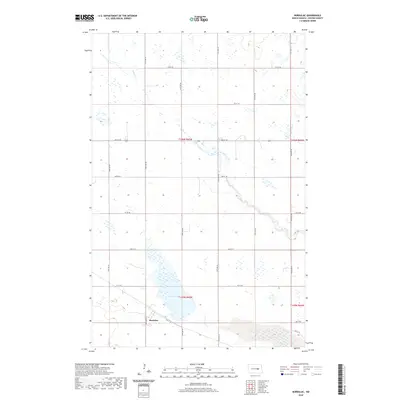 2020 Map of Bordulac, 2020 Print