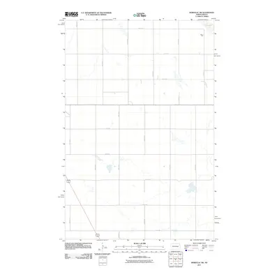 2011 Map of Bordulac SW, 2011 Print