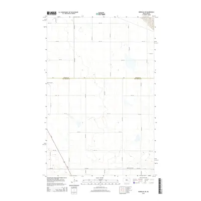 2014 Map of Bordulac SW, 2014 Print