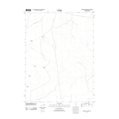 2011 Map of Bordwell Spring, 2011 Print