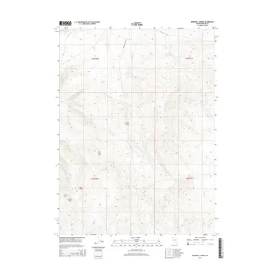 2015 Map of Bordwell Spring, 2015 Print