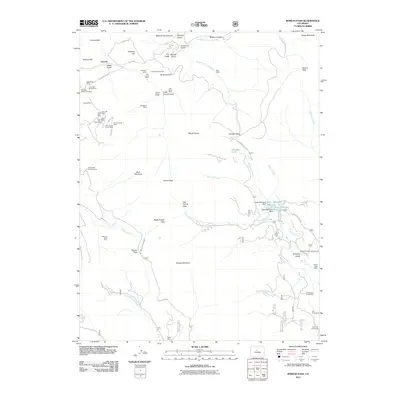 2011 Map of Boreas Pass, 2011 Print
