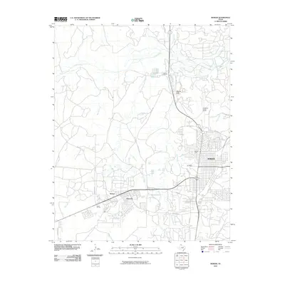 2010 Map of Borger, 2010 Print